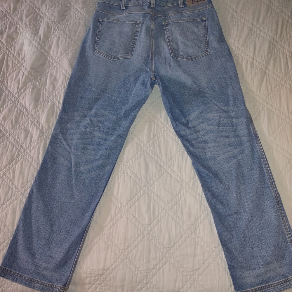 Duluth Trading Co Men's Blue Jeans - Picture 4 of 8